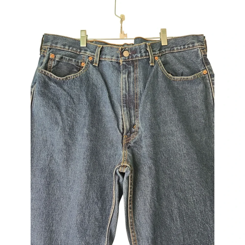 LEVI'S 550‎ Men's Relaxed Fit Jeans W40 L30 Blue Denim Casual Everyday